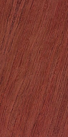 Bubinga wood grain sample