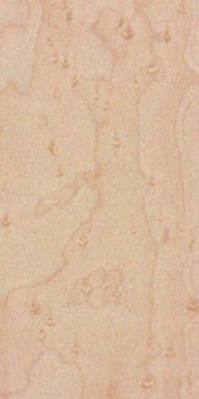 Birdseye maple — This image shows birdseye maple (Acer saccharum), which is characterized by tiny knots in the grain resembling small bird's eyes, a growth anomaly caused by unfavorable conditions. | https://www.wood-database.com/wp-content/uploads/acer-spp-birdseye-225x450.jpg