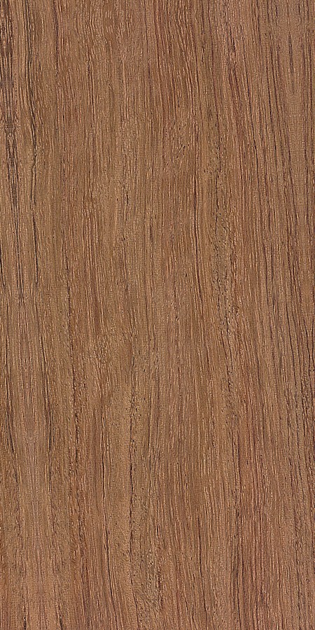 Bubinga wood grain sample
